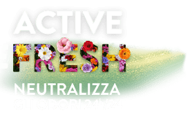 Active Fresh neutralizza gli odori 24 ore su 24.
      